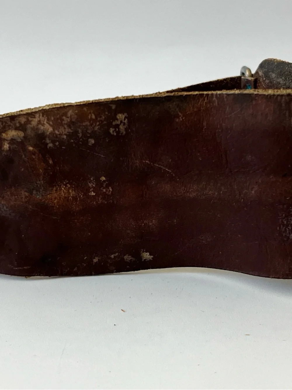 VTG RARE 1940s Bub Duribilknit Genuine Leather Wrist Supporter Style Double 1544
